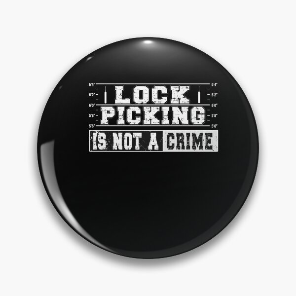 Item preview, Lock picking is not a crime - lock picking designed and sold by dJ-Design.