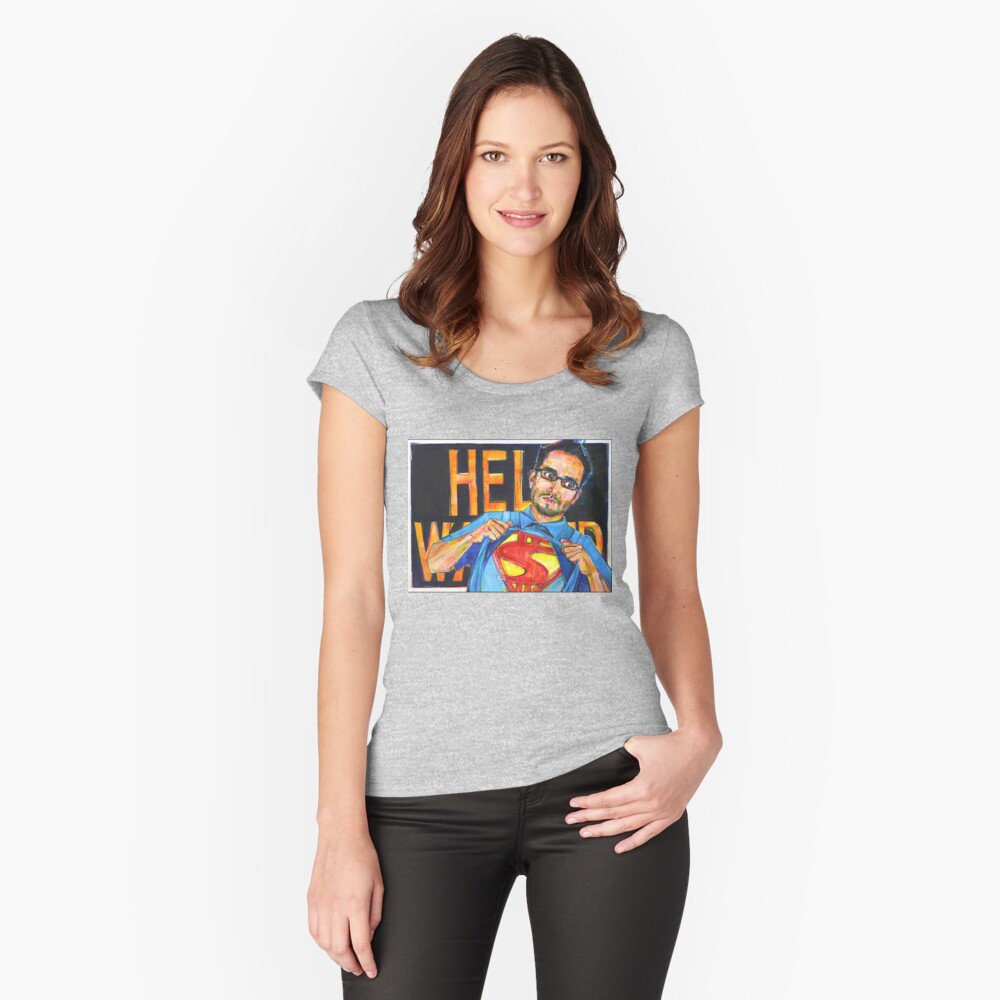 Item preview, Fitted Scoop T-Shirt designed and sold by gwennpaints.