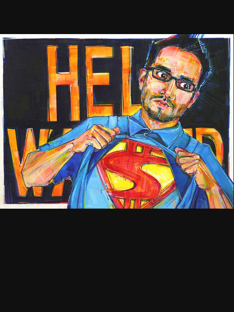 Thumbnail 7 of 7, Active T-Shirt, This Looks Like a Job for a Chicano designed and sold by gwennpaints.