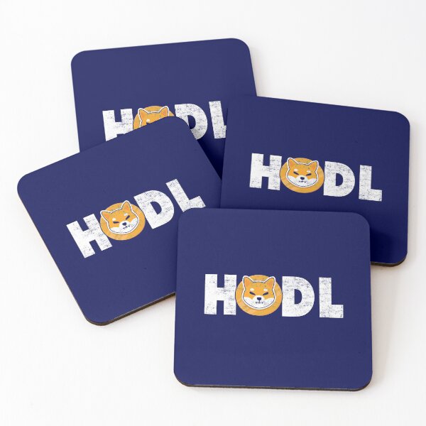 Item preview, Shiba Inu Coin HODL Shib Retro Vintage Distressed Shibacoin Token designed and sold by niftee.
