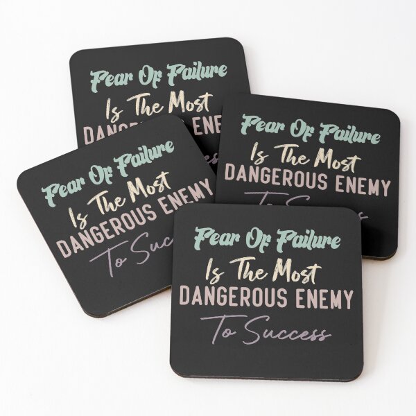 Item preview, Fear Of Failure Is The Most Dangerous Enemy To Success designed and sold by medbdj.