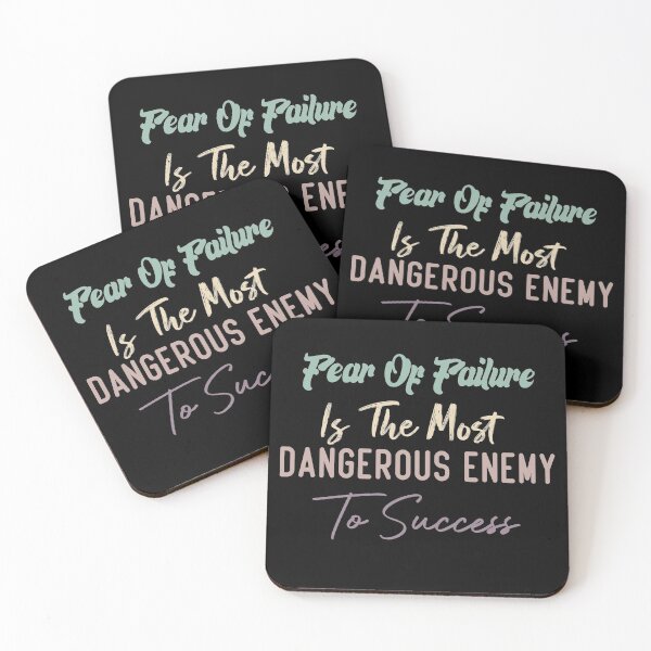 Item preview, Fear Of Failure Is The Most Dangerous Enemy To Success designed and sold by medbdj.