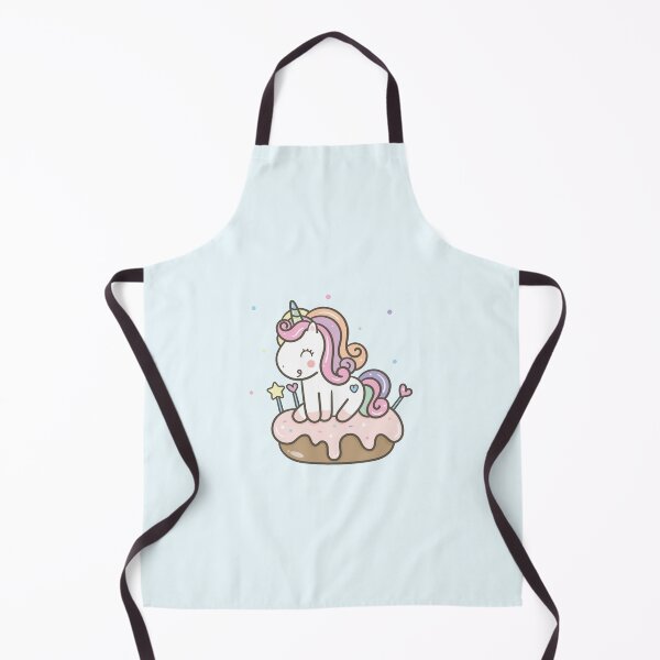 Item preview, Kawaii Unicorn Rainbow On Birthday Donut designed and sold by Simplyy  Unique.