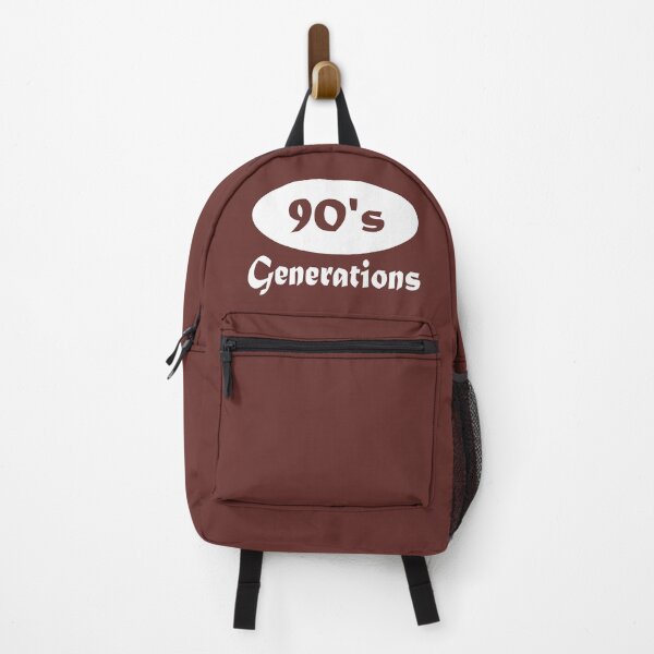 Item preview, 90's generations logo art, a simple minimalist cool design (white colour) designed and sold by Zerr-deZign.