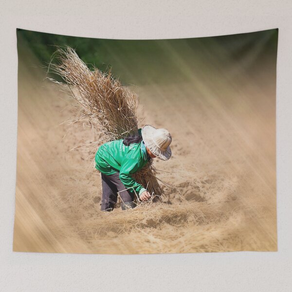 Item preview, Harvest Time in Chiang Rai Thailand designed and sold by Huskyyy Designs.