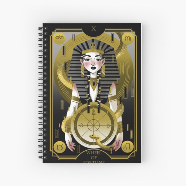 Item preview, Wheel of Fortune (Gold Moon Tarot) designed and sold by Daisyart-lab.