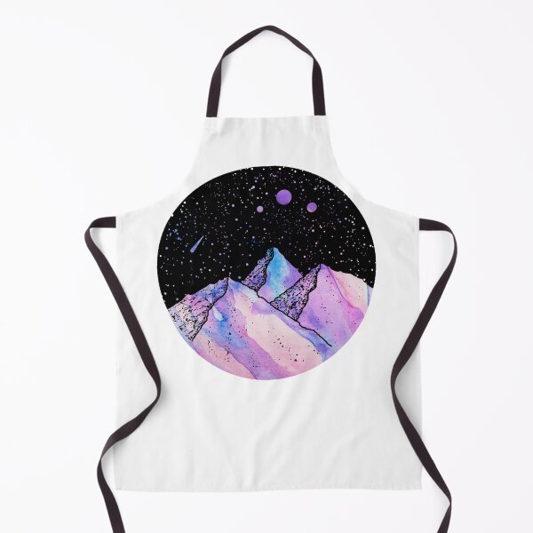 Item preview, Mountain Starry watercolor designed and sold by Alli-oh-mally.