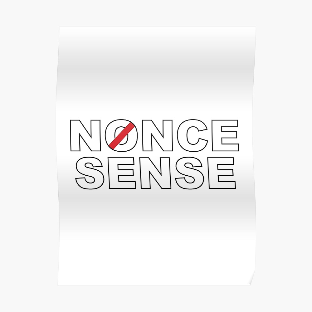 nonce sense t shirt