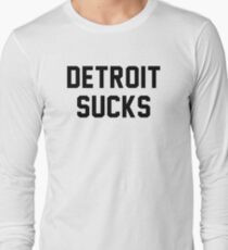 Lester Bangs - Detroit Sucks Long Sleeve T-Shirt