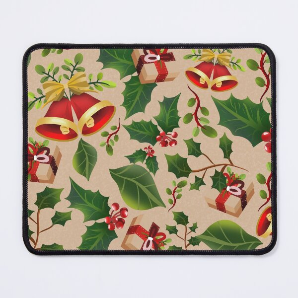 Item preview, Christmas things beige background - pattern designed and sold by Paolards.