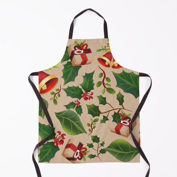 Item preview, Christmas things beige background - pattern designed and sold by Paolards.