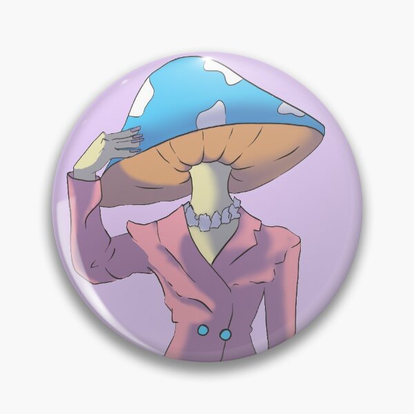 Item preview, Trans Mushroom Girlboss  designed and sold by expiredecay.