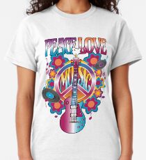 PEACE LOVE MUSIC Classic T-Shirt