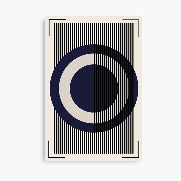 Item preview, Bauhaus Exhibition Print, Bauhaus Wall Art blue circle target, Bauhaus Exhibition Wall Decor designed and sold by re-make-.