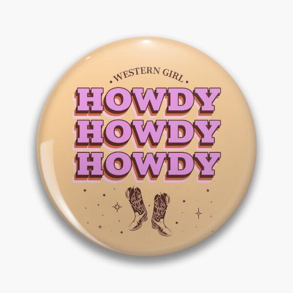 Item preview, Western Girl Howdy Design designed and sold by Artpace.