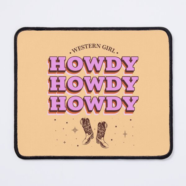 Item preview, Western Girl Howdy Design designed and sold by Artpace.