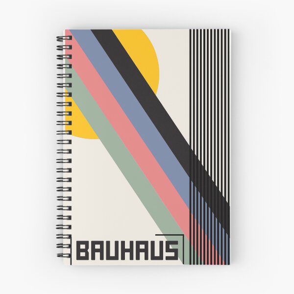 Item preview, Bauhaus inspired Exhibition Print, Bauhaus Wall Art some colors, Bauhaus Exhibition Wall designed and sold by re-make-.