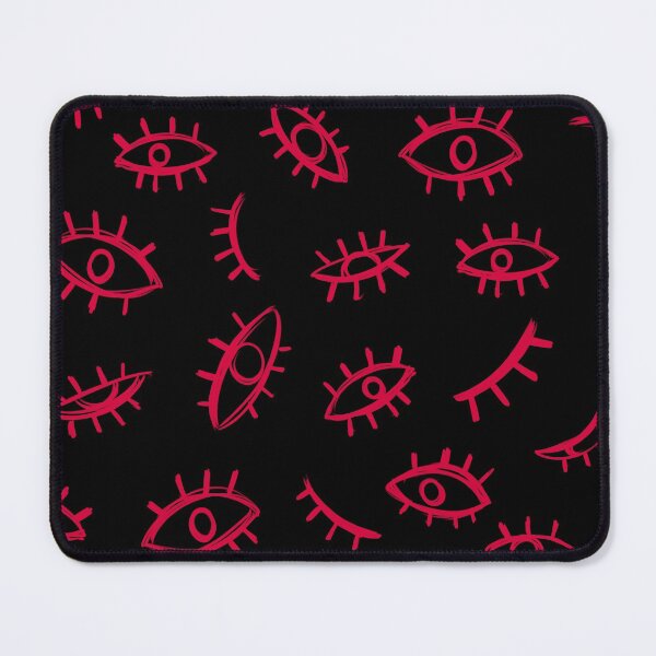 Item preview, Black Red Creepy Eyes designed and sold by IkaNe96.