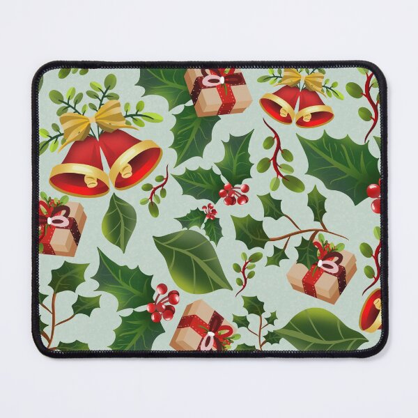 Item preview, Christmas things light aqua background - pattern designed and sold by Paolards.