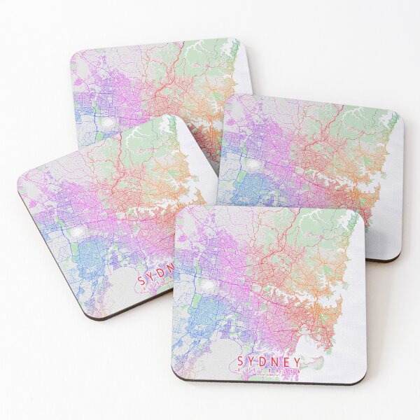 Item preview, Sydney City Map of Australia - Colorful designed and sold by deMAP.