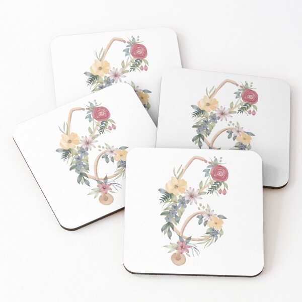Item preview, Stethoscope with florals designed and sold by Harpley Design Studio.
