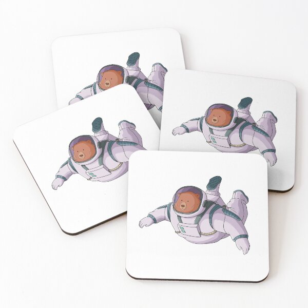 Item preview, Space bear astronaut illustration designed and sold by kanvasdesign.
