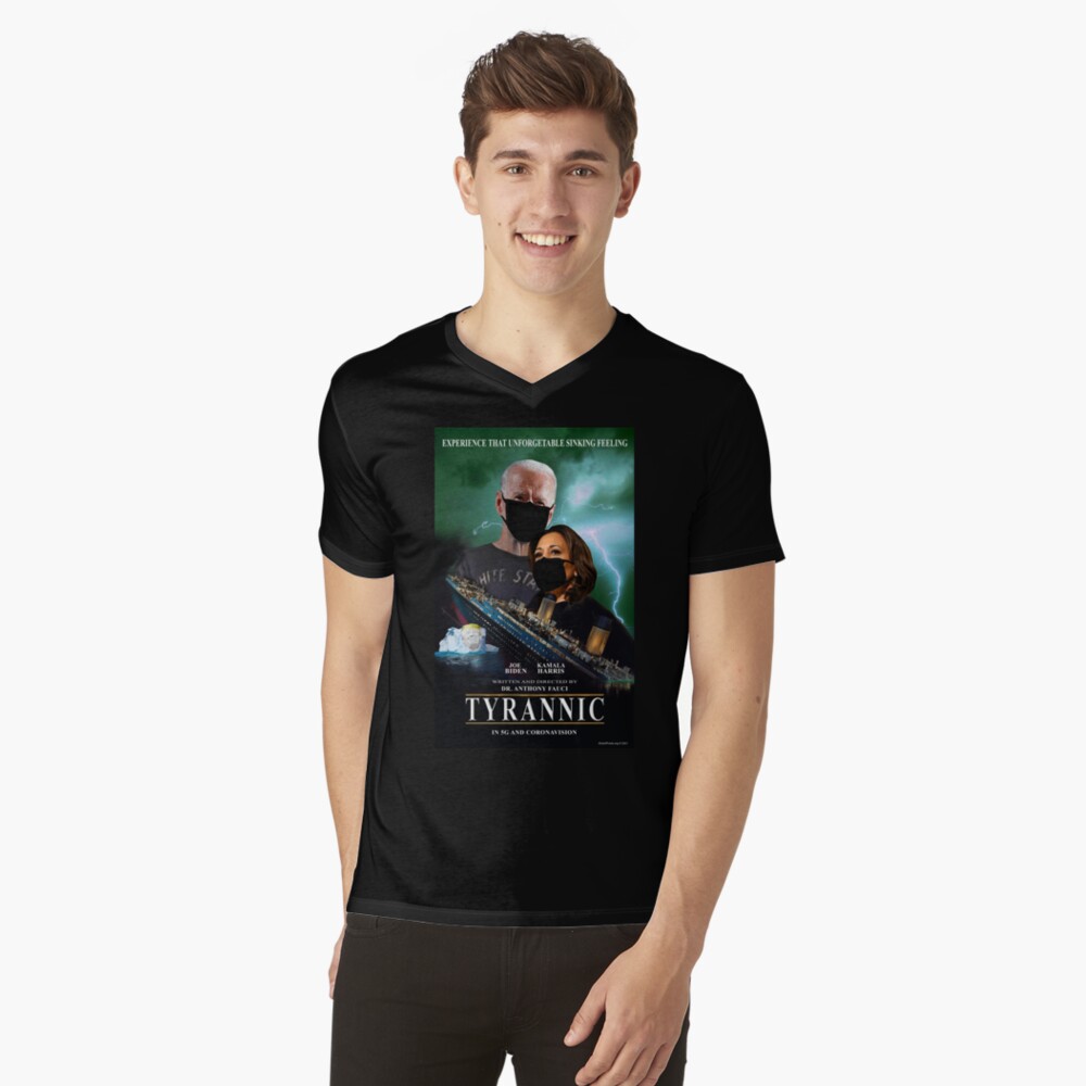Item preview, V-Neck T-Shirt designed and sold by ShipOfFools.