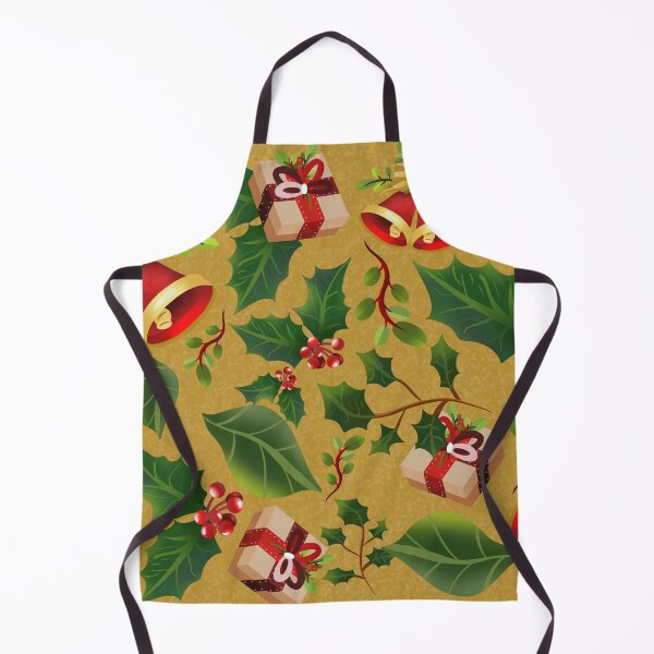 Item preview, Christmas things yellow background - pattern designed and sold by Paolards.