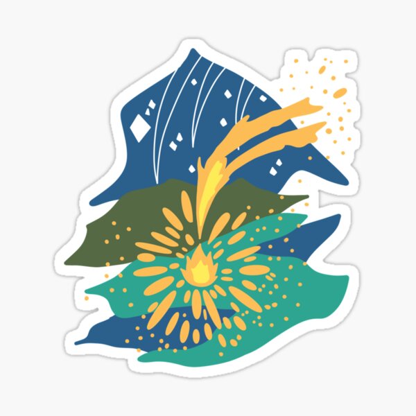 Comet Calcifer Sticker