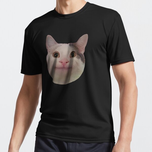 Beluga Cat Meme Face Smiling T-Shirt