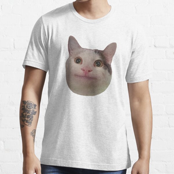 Beluga Cat Meme Face Smiling Kids T-Shirt for Sale by fomodesigns