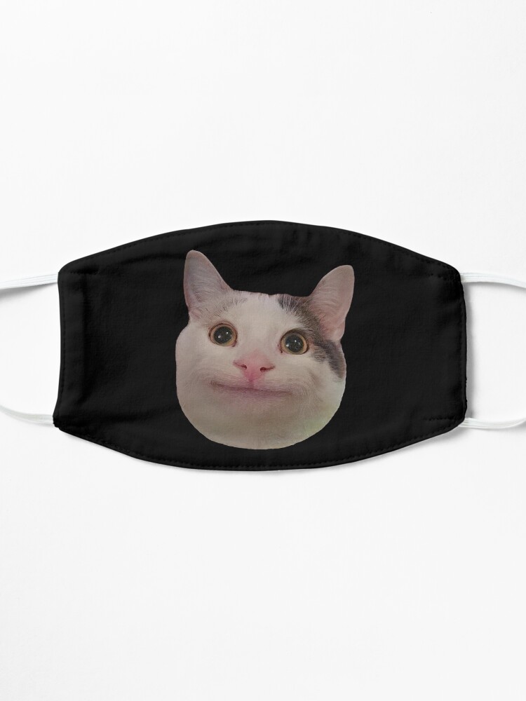 Beluga Cat Meme Face Smiling Canvas Print for Sale by fomodesigns