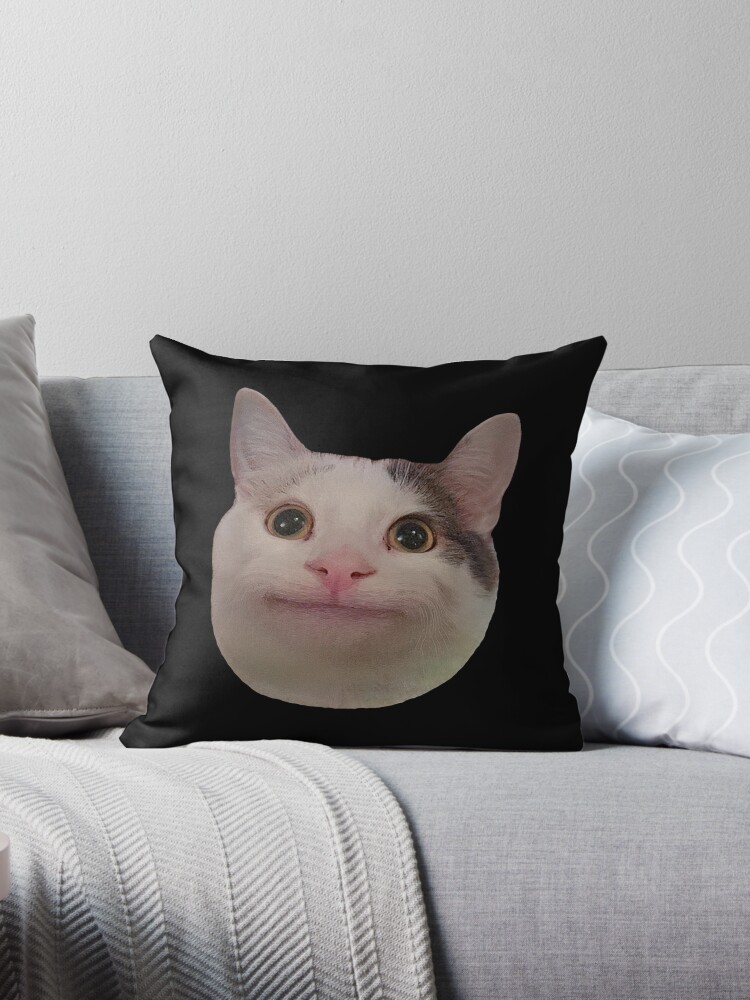 Beluga Cat - Beluga Cat Meme - Pillow