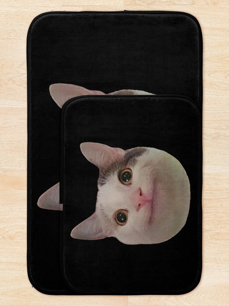 Beluga Cat Meme Face Smiling Canvas Print for Sale by fomodesigns