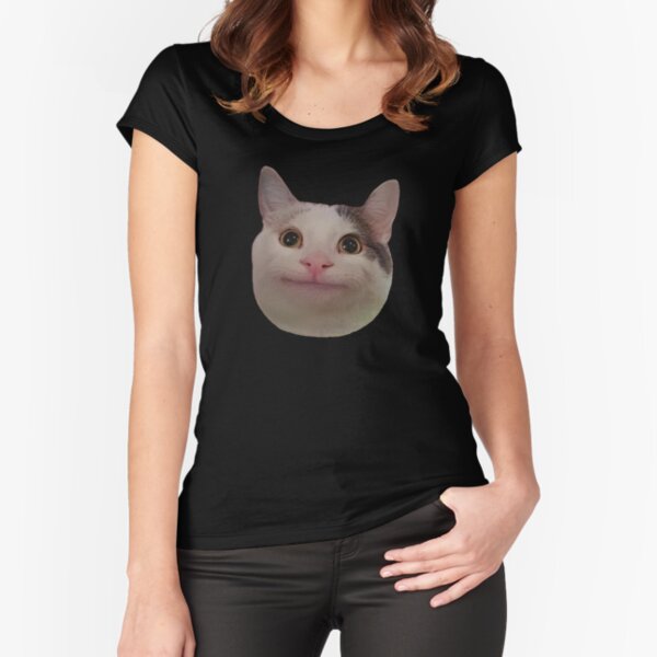 Beluga Cat Meme Face Smiling T Shirt Cotton Men Women Diy Print