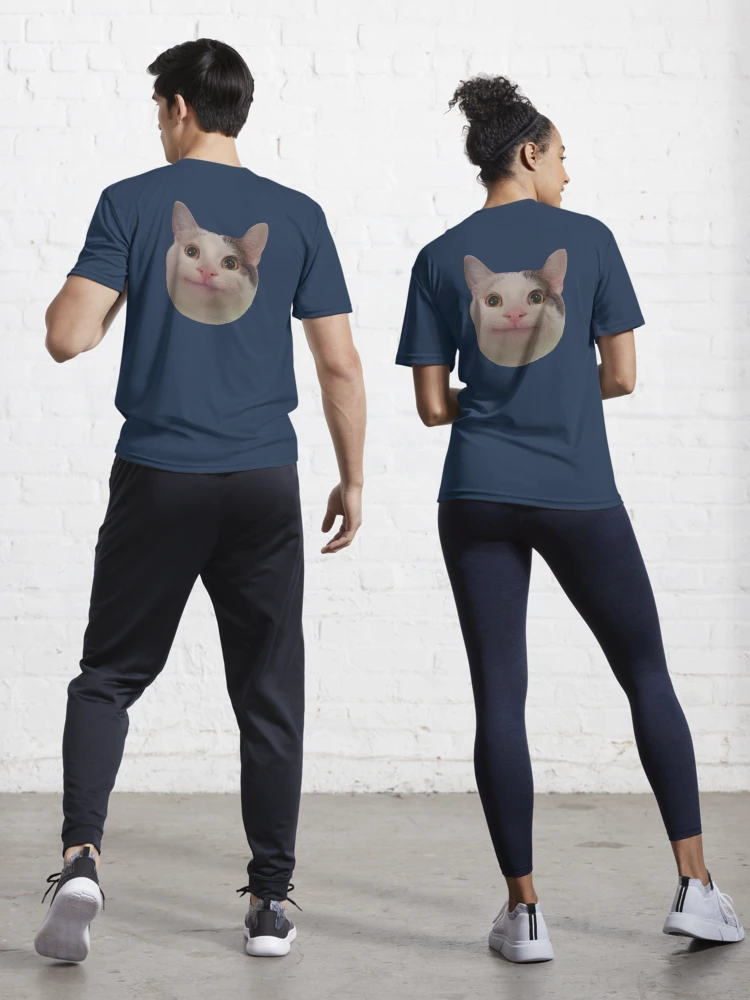 Beluga Cat Meme Face Smiling T Shirt Cotton Men Women Diy Print