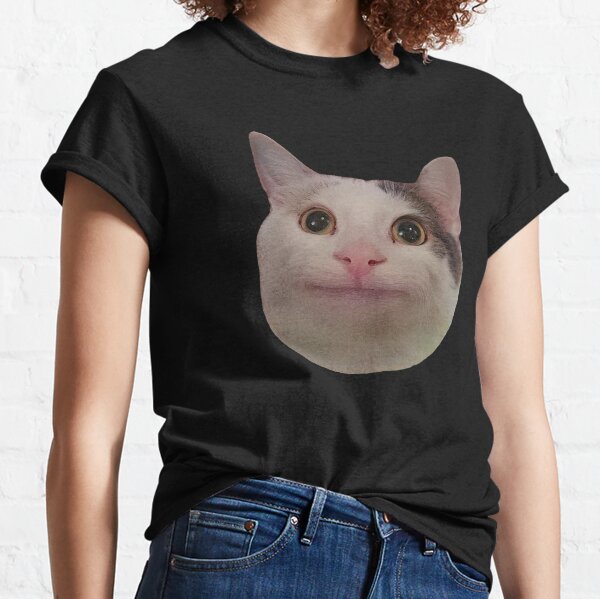 Polite cat t shirt hotsell