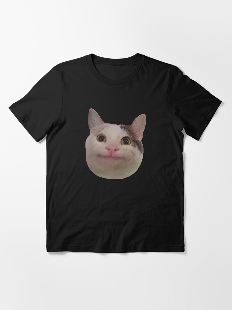 Beluga Cat Meme Face Smiling T-Shirt