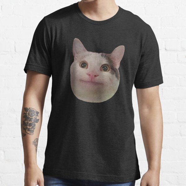 Beluga Cat Meme Face Smiling Kids T-Shirt for Sale by fomodesigns