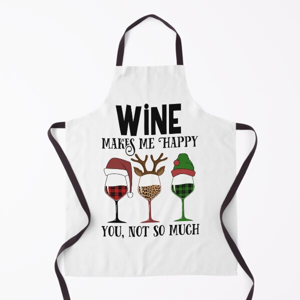 Item preview, Wine Make Me Happy - You not so much Funny Saying Christmas designed and sold by Dolphin Graphic.
