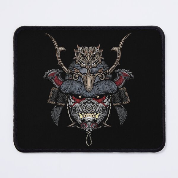 Item preview, Scary Japanese Samurai Helmet designed and sold by hockeng.
