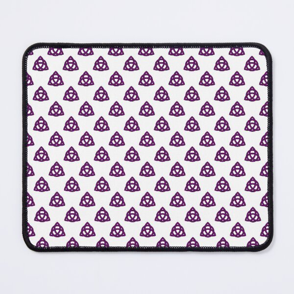 Item preview, Celtic Tribal Knot Repeating Pattern (Purple, White background) designed and sold by Pendy777.