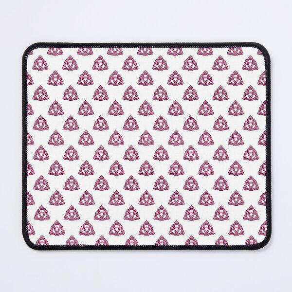 Item preview, Celtic Tribal Knot Repeating Pattern (Pink, White background) designed and sold by Pendy777.