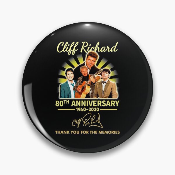 Item preview, Gifts Idea Cliff Ríchárd  Signature  For The Memories  Gifts Best Men designed and sold by FilibertoConn.