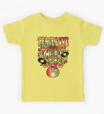 Peace-Love-Music Kids Tee