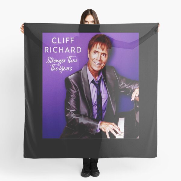 Mens Womens Best Of English Singer Cliff Richard Band Funny Men Fans Scarf