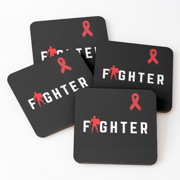 Item preview, world aids day fighter designed and sold by CatDogBFF.