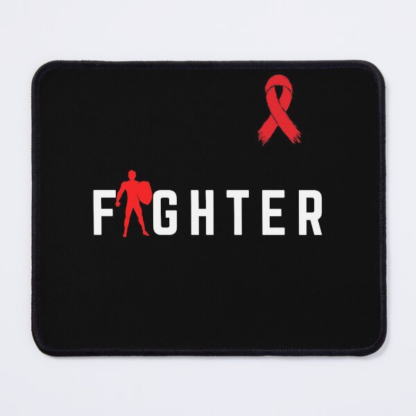 Item preview, world aids day fighter designed and sold by CatDogBFF.