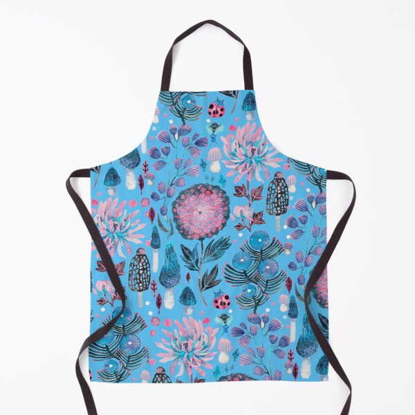 Item preview, Mezcla Dalia con champiñones - azul designed and sold by janeferwong.
