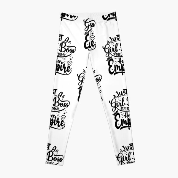 BOSS Printed leggings girl black 